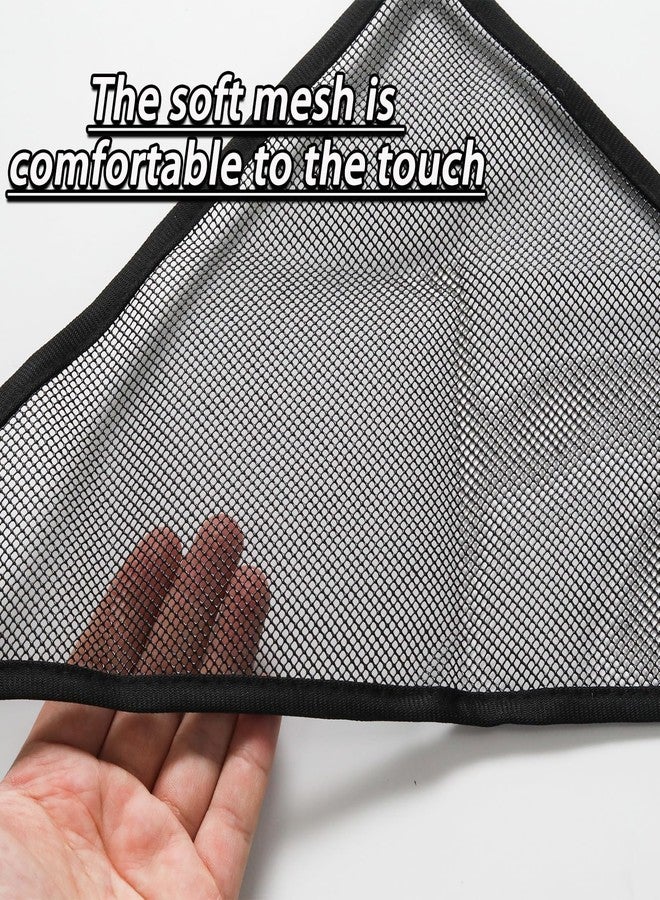 Mormchlots 2Pcs Medium Black Breathable Reptile Hammocks,Geckos Hammock Lizard Hammock Accessories,Suitable Hammocks for Geckos, Snakes, Iguanas, Anoles, Chameleon (Black, Medium) - Image 5